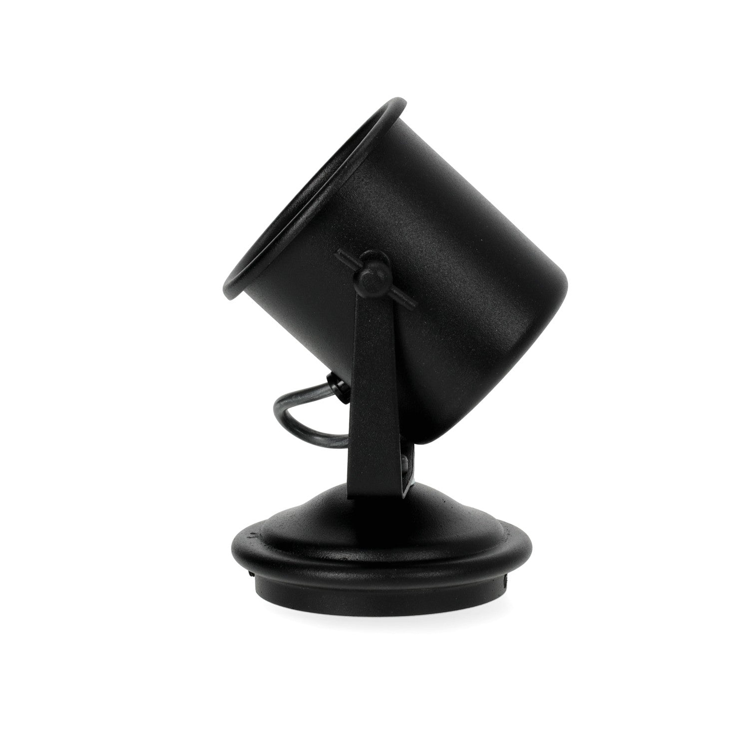 Plafon sufitowy czarny mat trzonek GU10 1 punkt światła