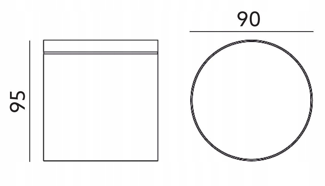 Lampa Elewacyjna QUAZAR 18 1xGU10 TUBA Zewnętrza wodoodporna szara