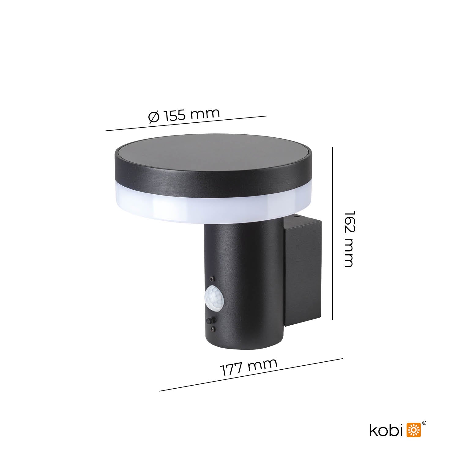 Zestaw 4x lampa ogrodowa LED SOLARIS 3 5,5W barwa NEUTRALNA wymiary