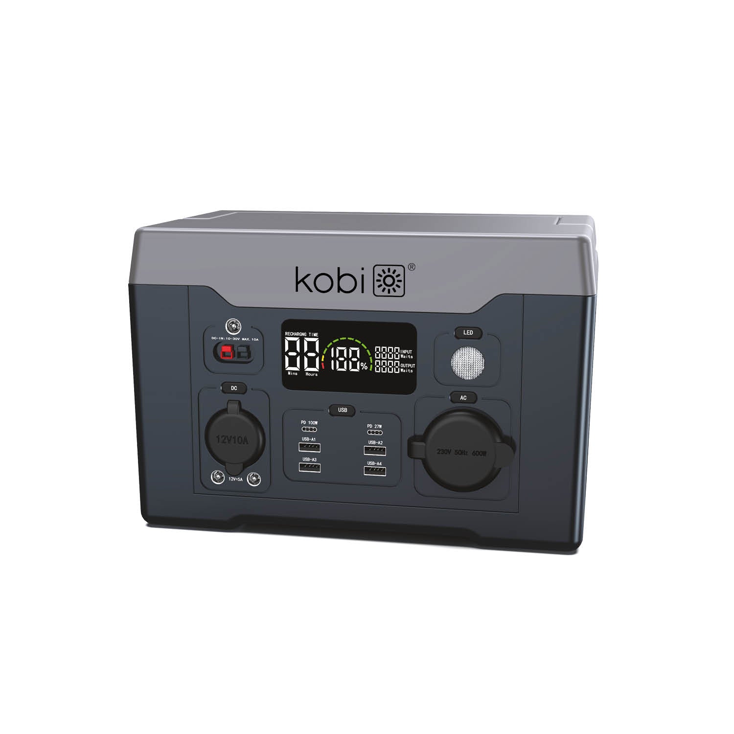 Bank energii KOBI POWER BOX 600W